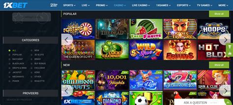 best casino game in 1xbet